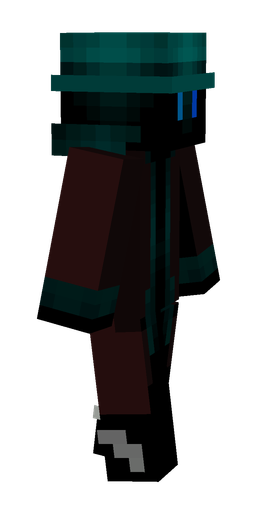 Black skin: body, right side render