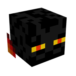 Black skin: head render