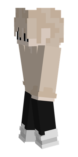 Black skin: body, left side render