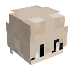 Black skin: head render