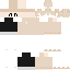 Black skin: raw texture render