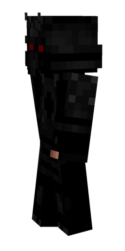 Black skin: body, left side render