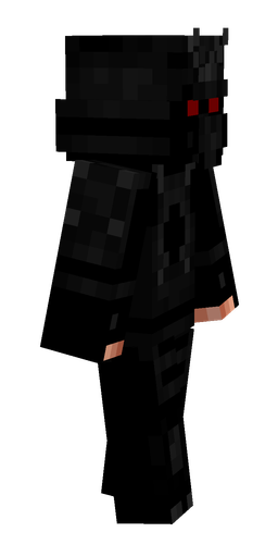 Black skin: body, right side render
