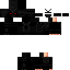 Black skin: raw texture render