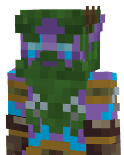 Brown skin: bust render