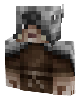 Black skin: bust render