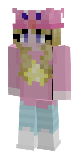 Blue skin: body, front render