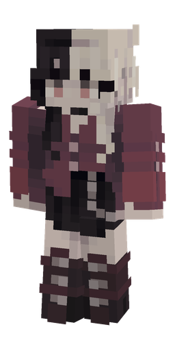 Black skin: body, front render
