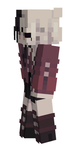 Black skin: body, left side render