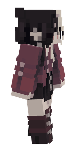 Black skin: body, right side render