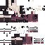 Black skin: raw texture render
