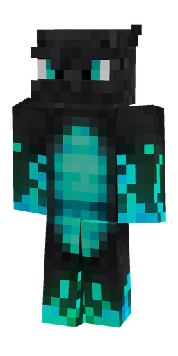 Black skin: body, front render