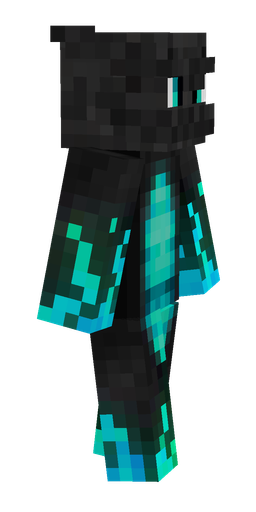 Black skin: body, right side render