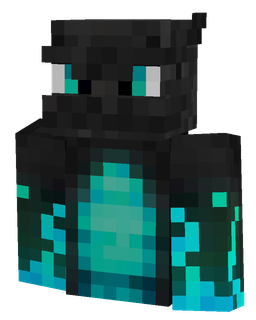 Black skin: bust render