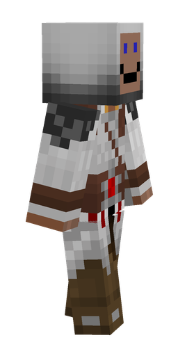 Brown skin: body, right side render