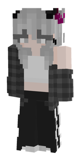 Black skin: body, front render