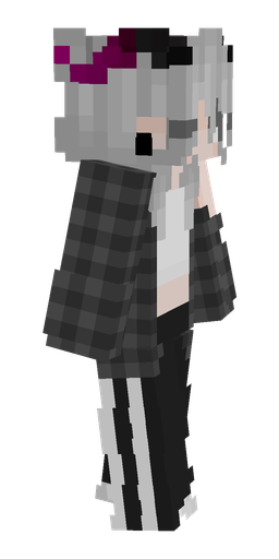 Black skin: body, right side render