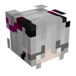 Black skin: head render