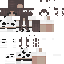 Black skin: raw texture render