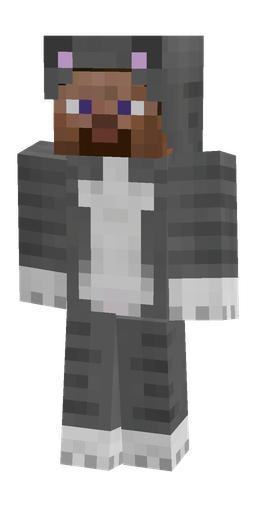 Black skin: body, front render