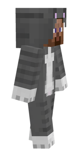 Black skin: body, right side render