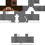 Black skin: raw texture render