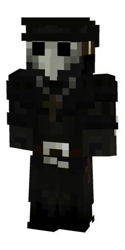 Black skin: body, front render