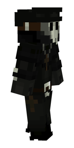 Black skin: body, right side render