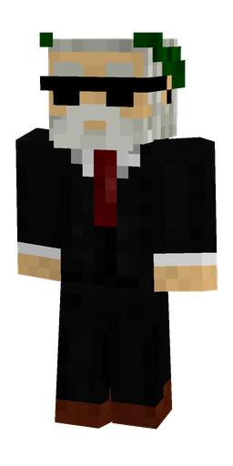 Black skin: body, front render