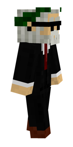 Black skin: body, right side render