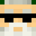 Black skin: face render