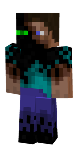 Black skin: body, front render