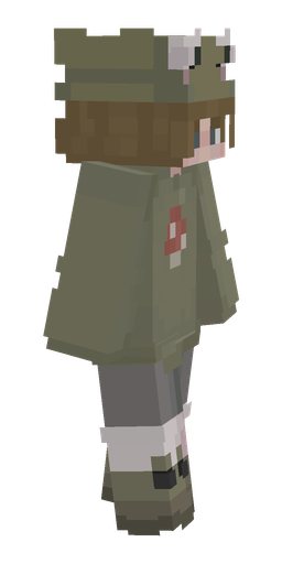 Dark skin: body, right side render