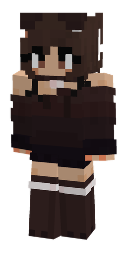 Brown skin: body, front render