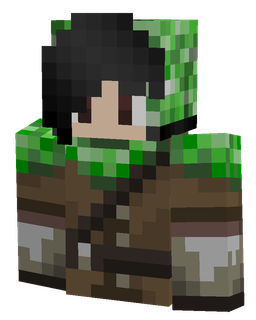 Brown skin: bust render