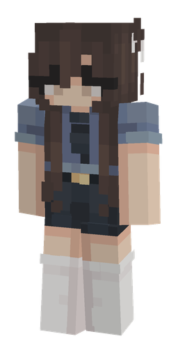 Black skin: body, front render