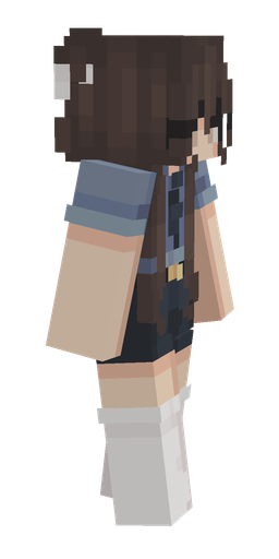 Black skin: body, right side render