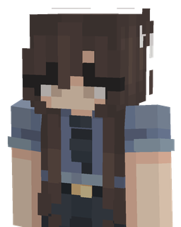 Black skin: bust render