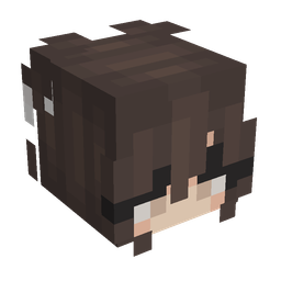 Black skin: head render