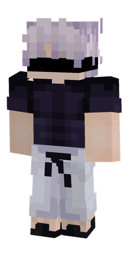 Black skin: body, front render