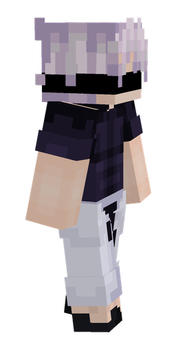 Black skin: body, right side render