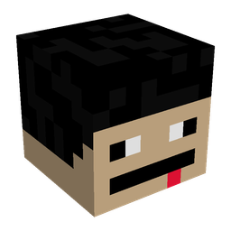 Black skin: head render