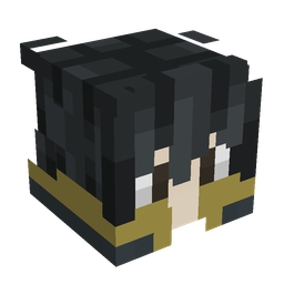 Black skin: head render