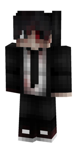 Black skin: body, front render