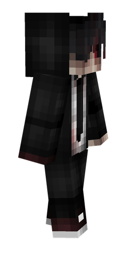 Black skin: body, right side render
