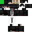 Black skin: raw texture render