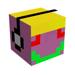 Blue skin: head render