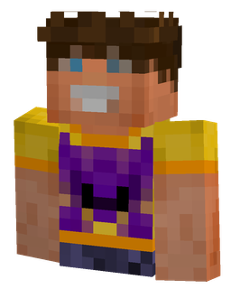 Blue skin: bust render