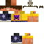 Blue skin: raw texture render