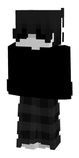Black skin: body, front render